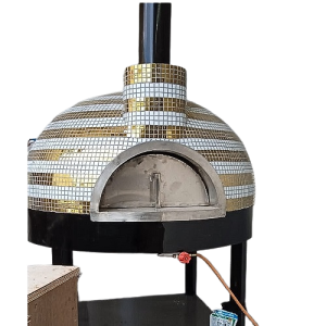 gas wood fired oven